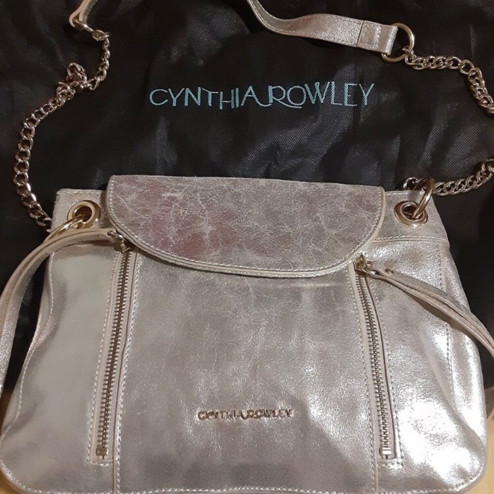 Cynthia Rowley Silver Bag